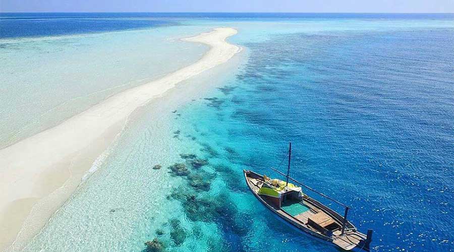 Dhoni Aerial Maldives