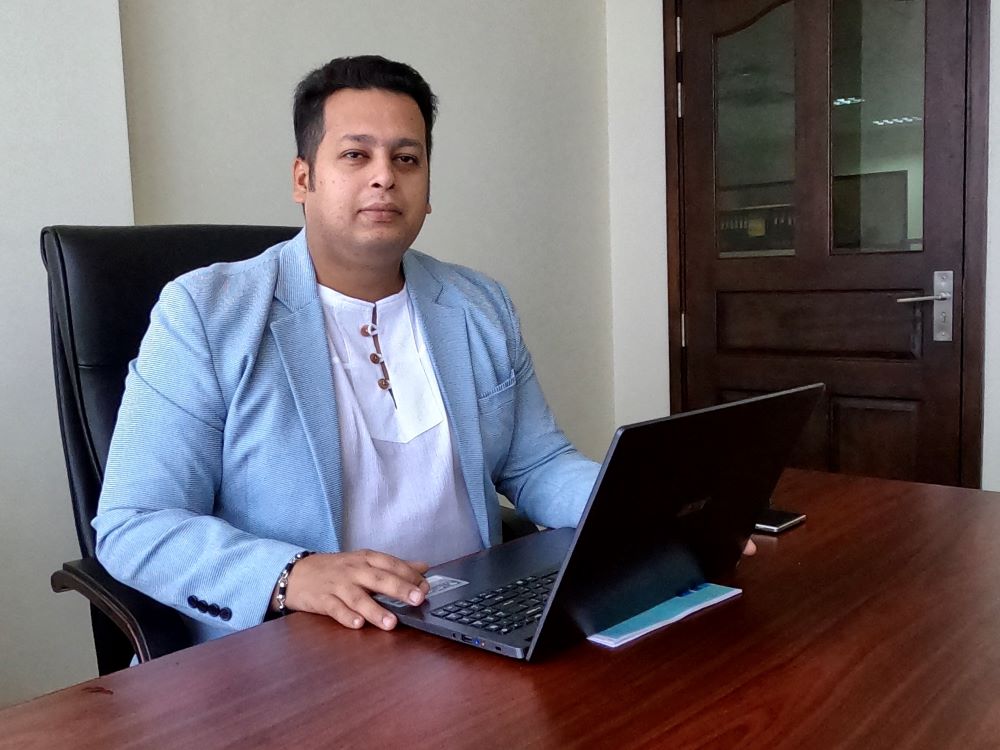Imroz uddin the group director of sales and marketing at lily hotels