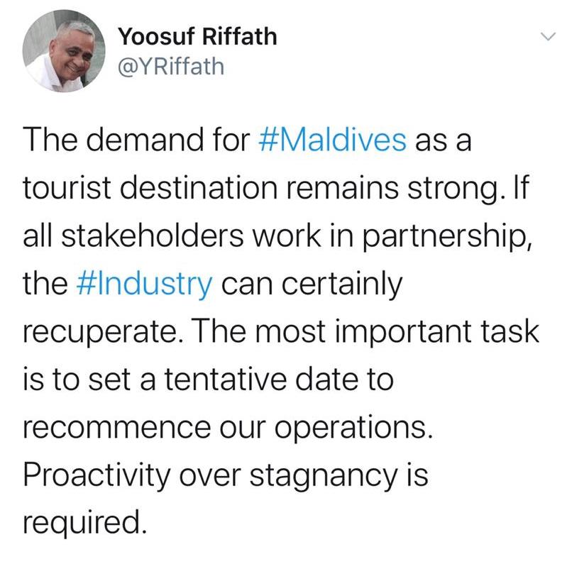 Capital Travel Owner Riffath Tweets 