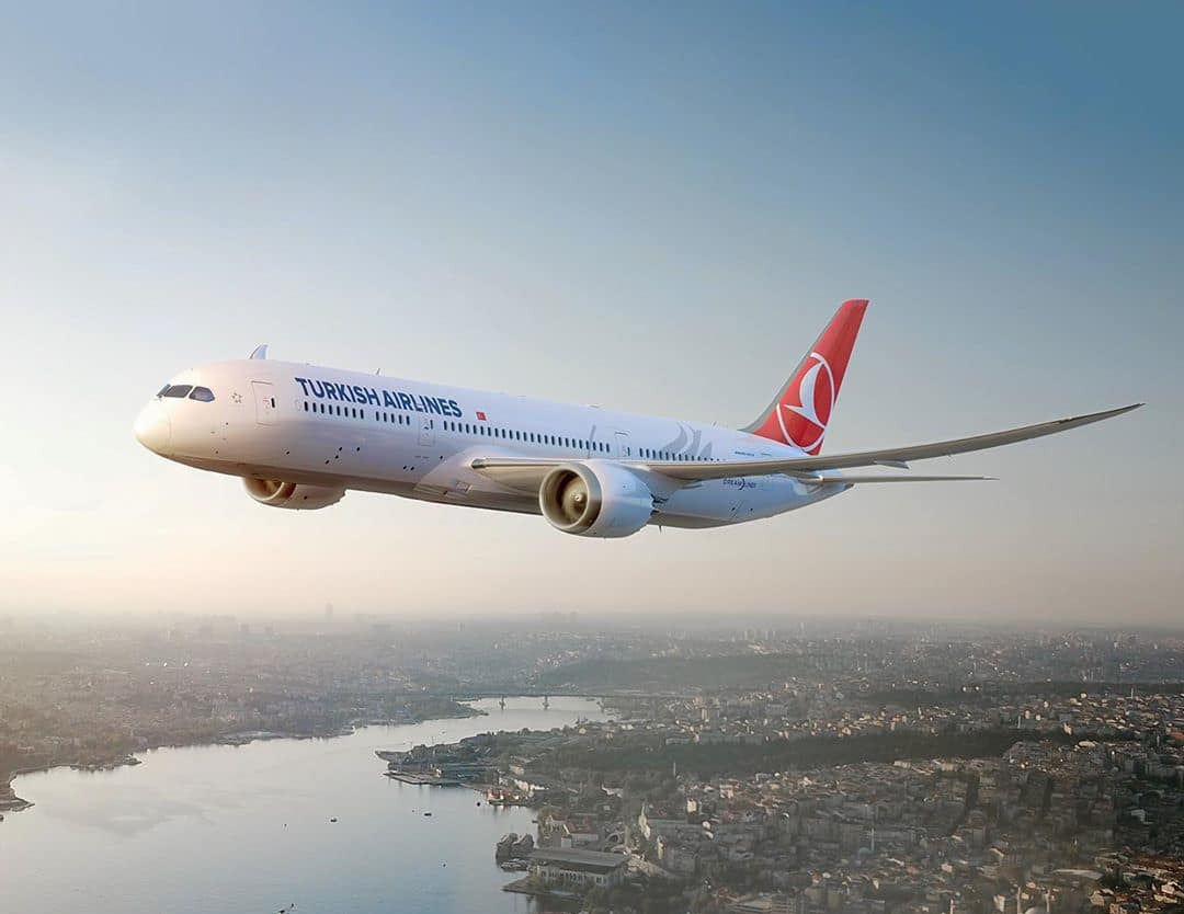 Turkish Airlines to operate a flight to maldives.