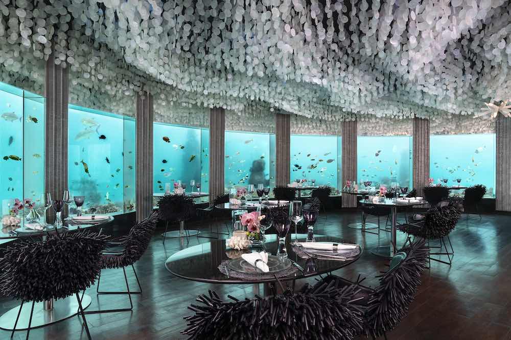 Subsix Underwater Restaurant at Niyama