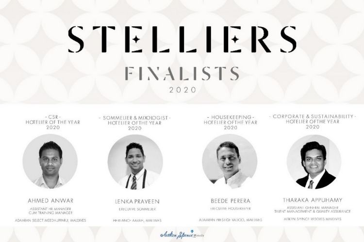 Finalists of Aitken Spence Hotels Staff for Stelliers Award 2020