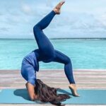 Yoga teacher Lamirse Motta at Vakkaru Maldives