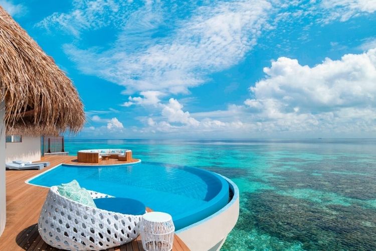 Maldives resort W maldives pool villa