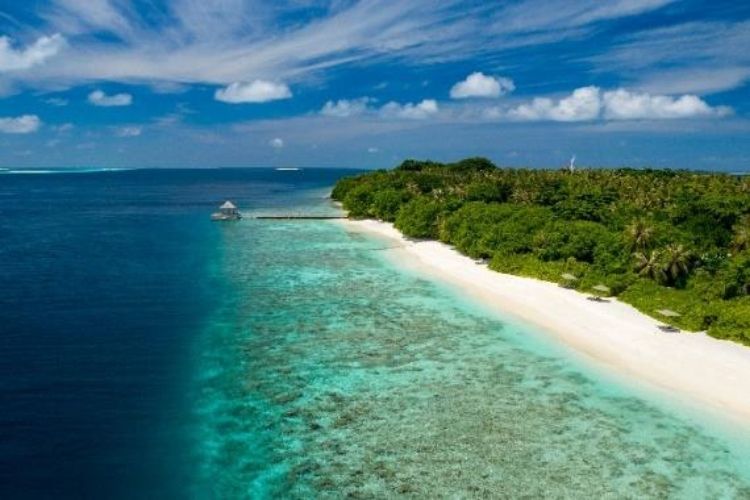 view of maldives amilla resort