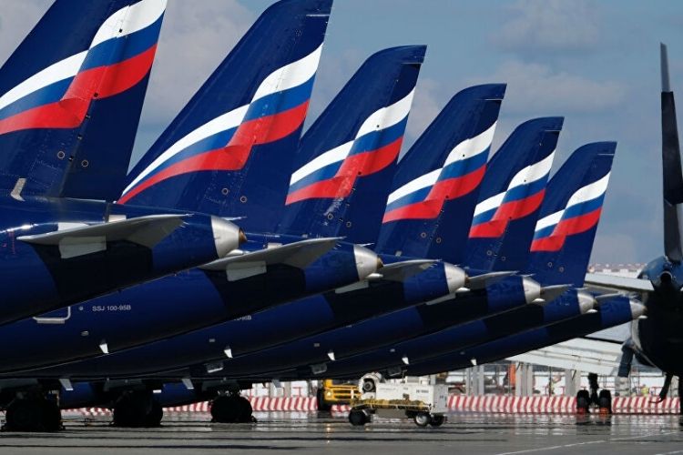 russian airline aeroflot flight