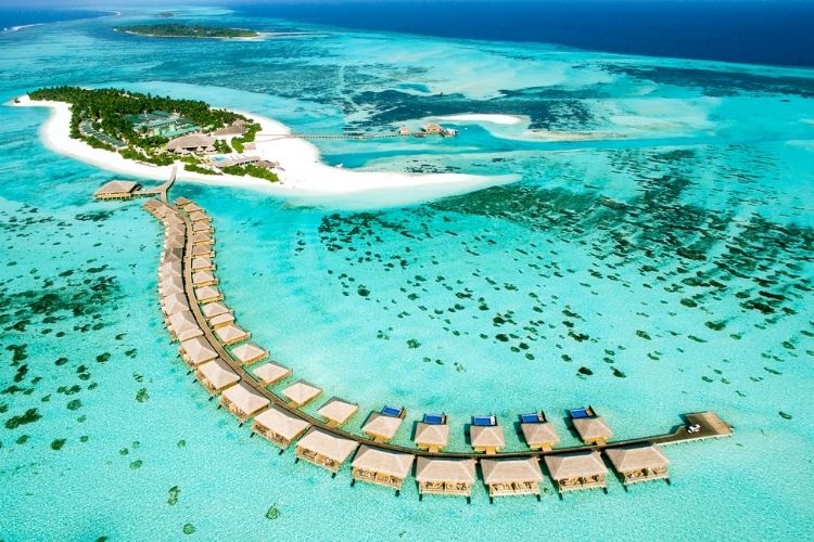 aerial view of Cocoon Maldives