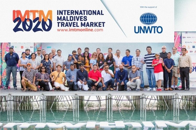 International maldives travel market IMTM UNWTO partnership banner