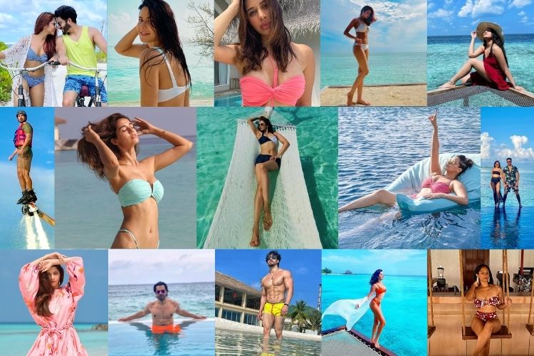 Indian celebrities in the Maldives
