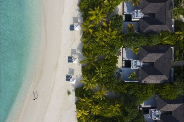 Beach Villa from Above