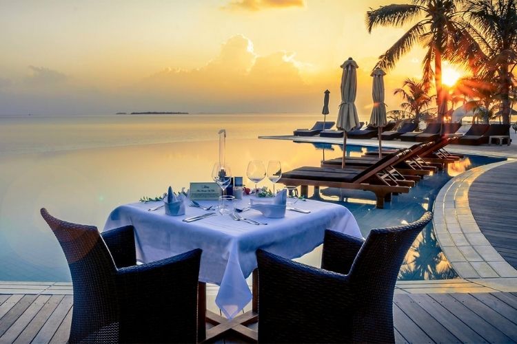 Kuredu Maldives restaurant