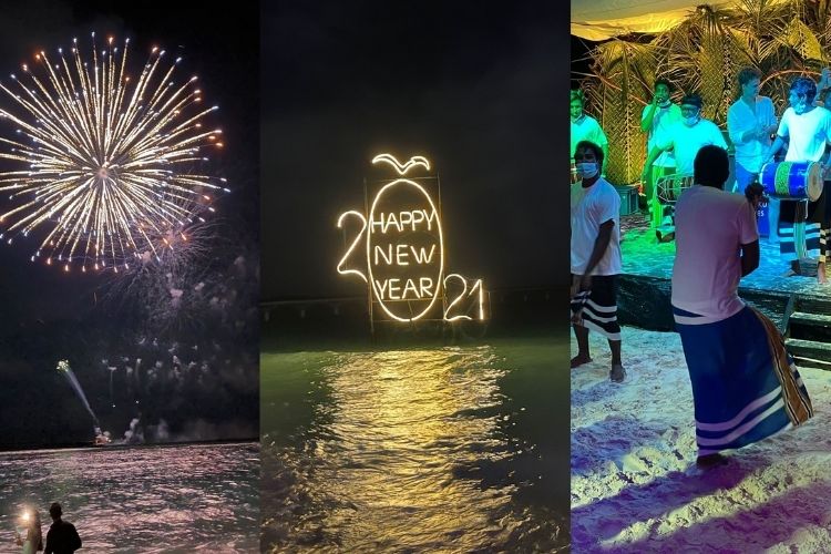 maldives resorts new year 2021 celebrations