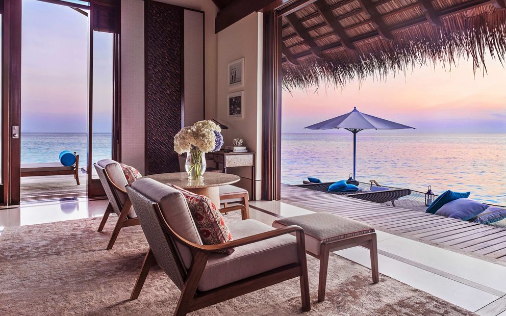 One&Only Reethi Rah overwater view