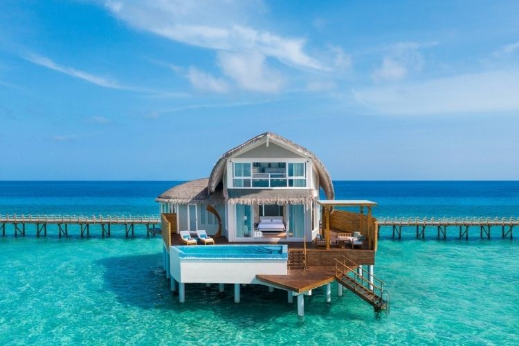 JW Marriott Maldives villas