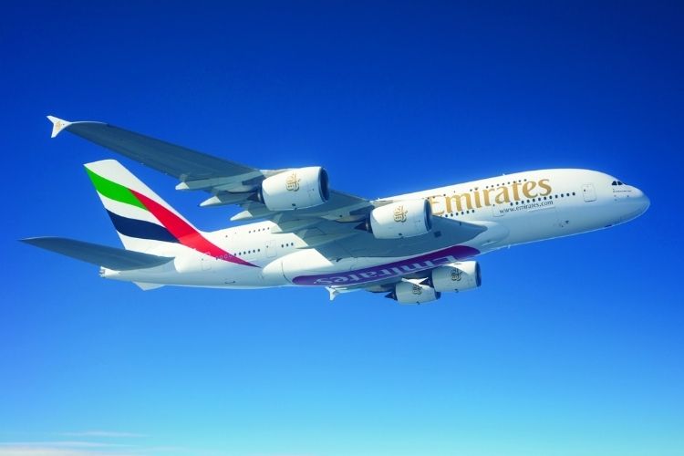 Emirates flight