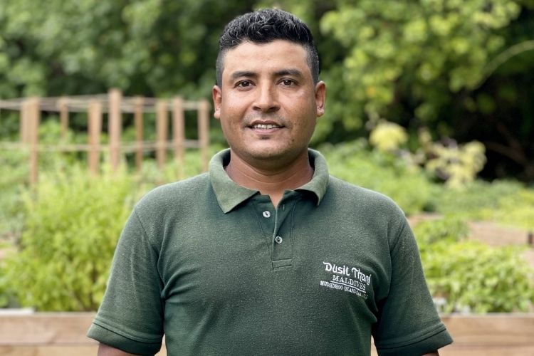 Ramesh Khadka, Gardener at Dusit Thani Maldives