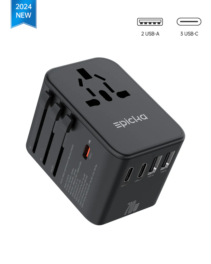 Epicka Travel Adapter