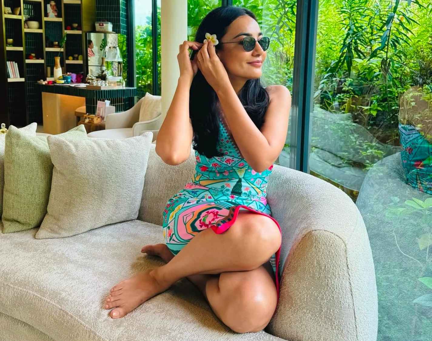 Indian Actress Surbhi Jyoti vacation in Maldives