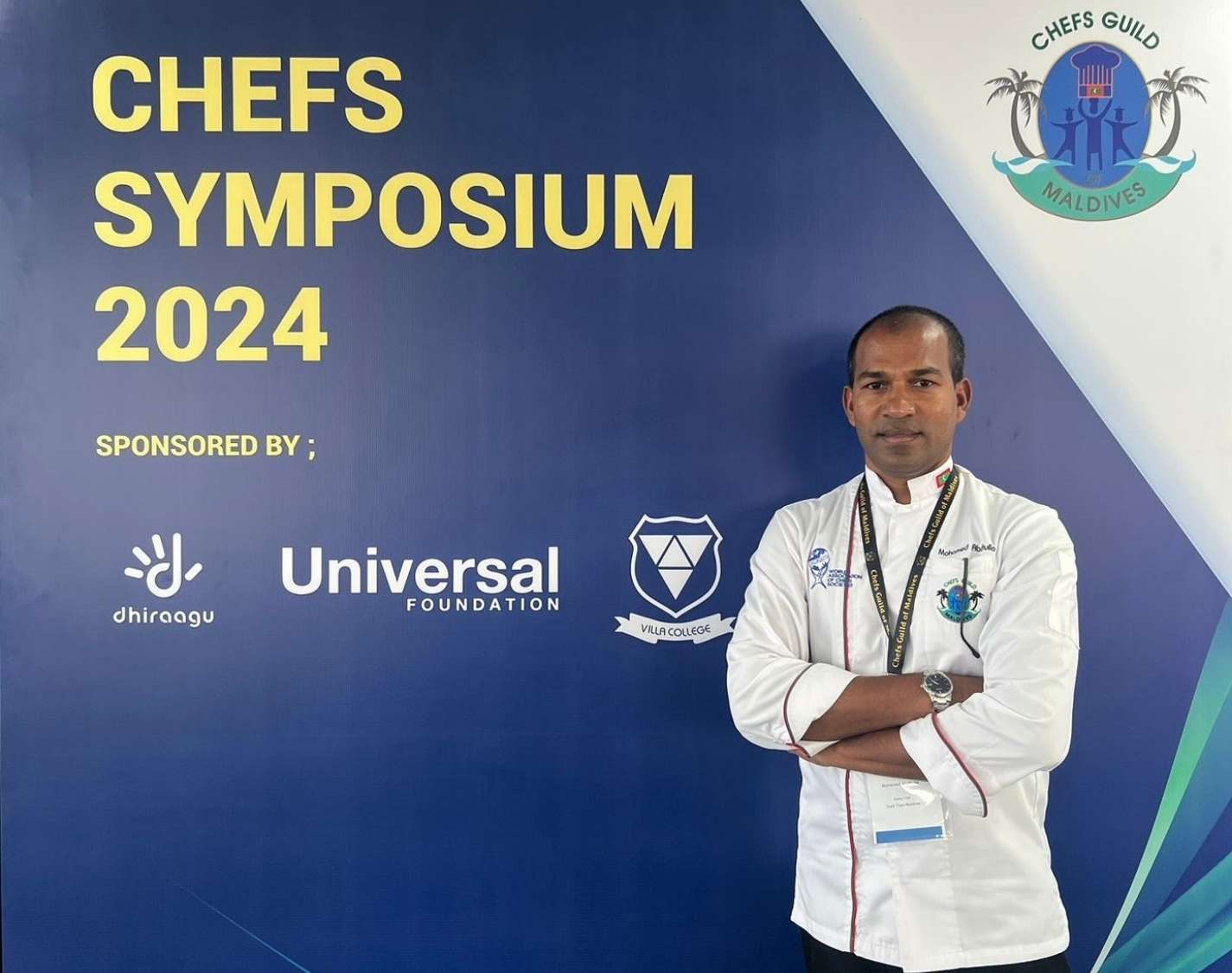 Chef symposium 2024 - Pastry Chef Mohamed Abdulla from Dusit Thani Maldives