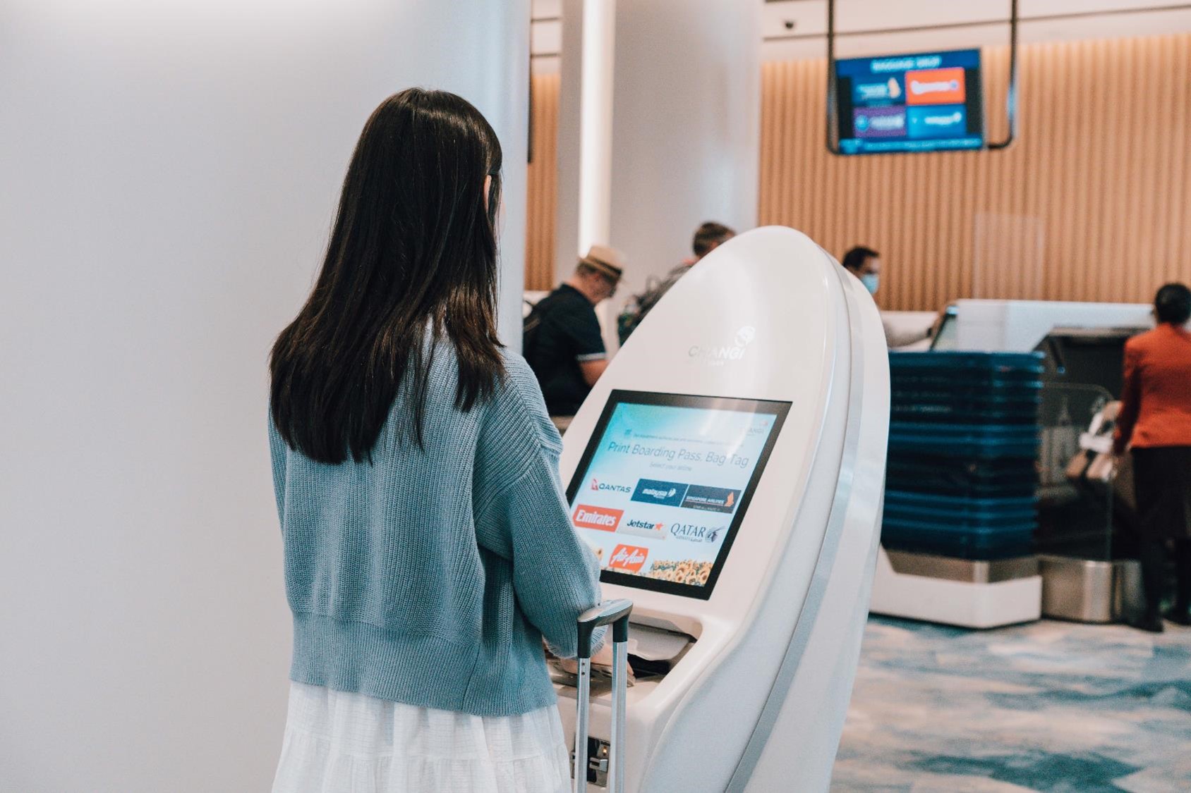 Faster airport check-ins