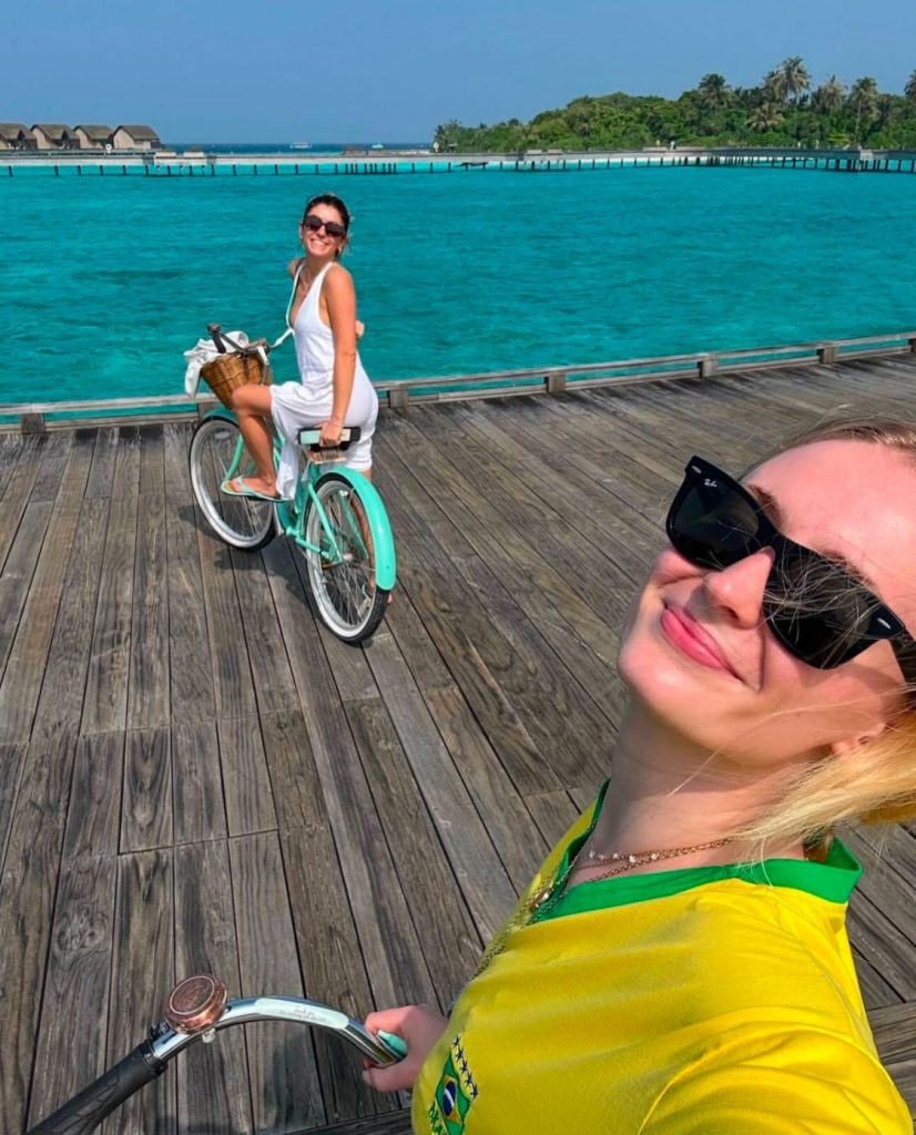 Sophie Turner: Game of Thrones star on a Maldives holiday