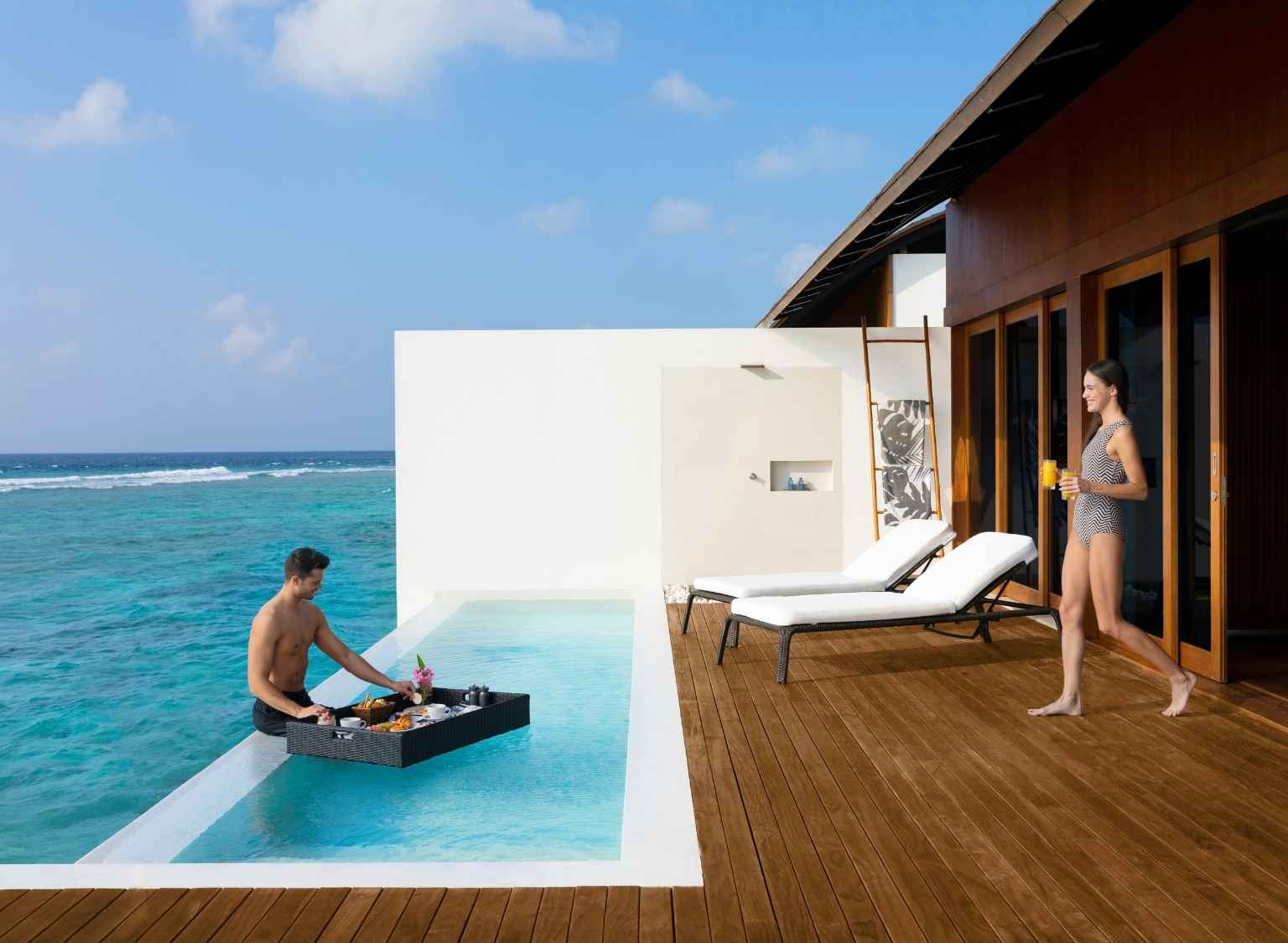 Westin Maldives Miriandhoo Resort is the ultimate romantic destination