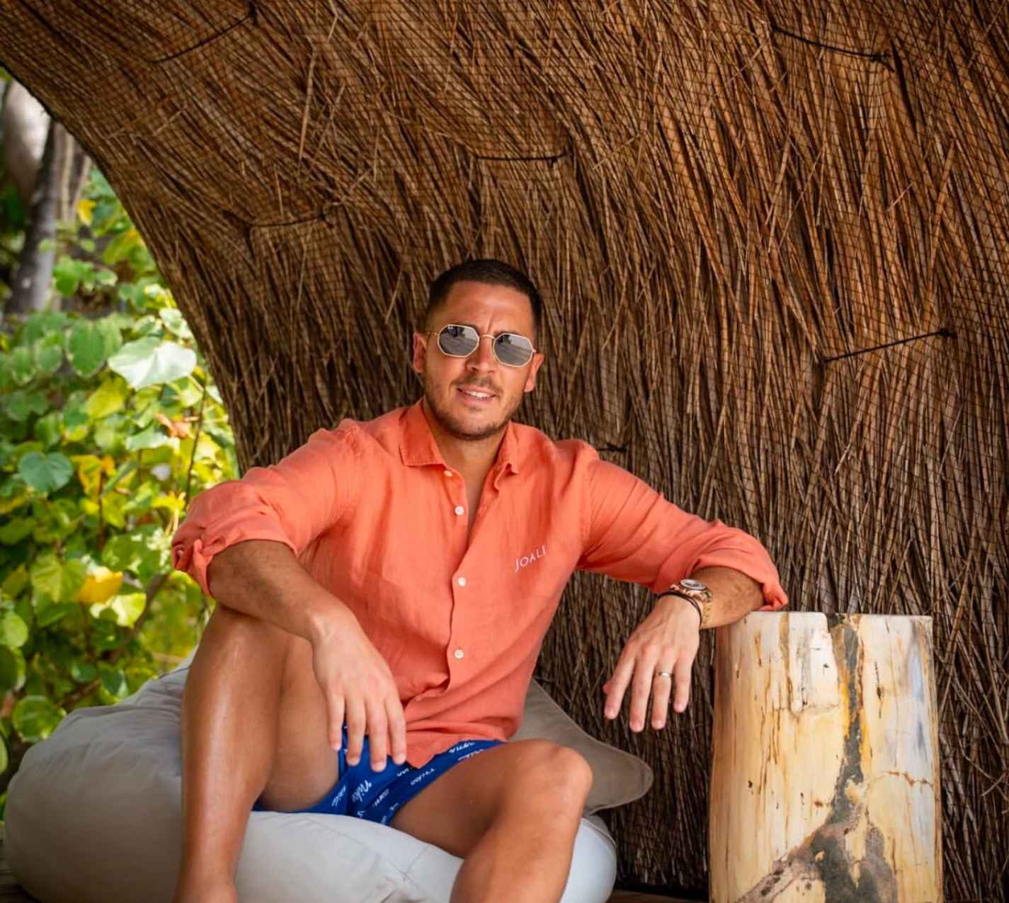 Football Icon Eden Hazard in Maldives