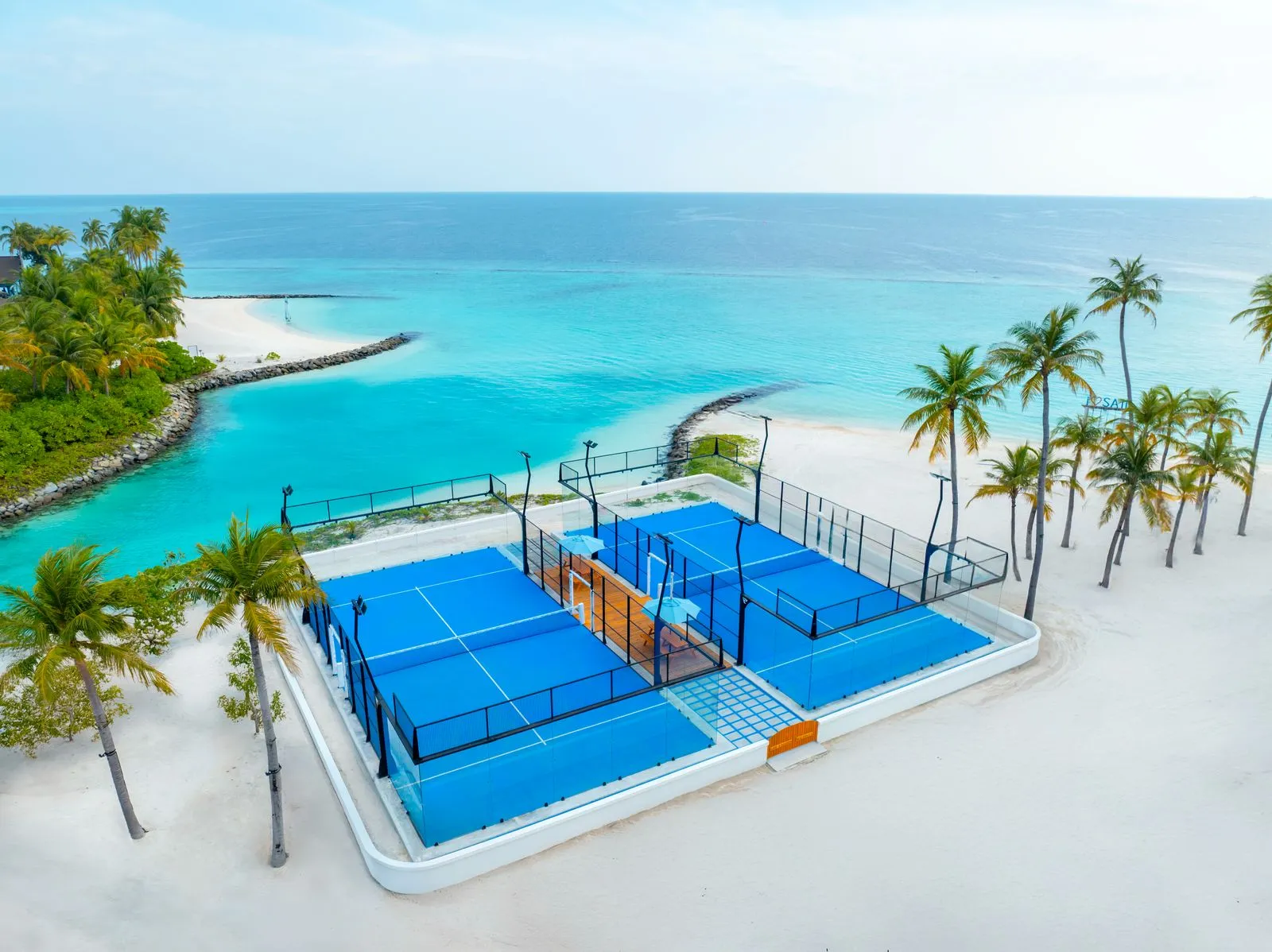 Padel Court Opens at SAii Lagoon Maldives Resort